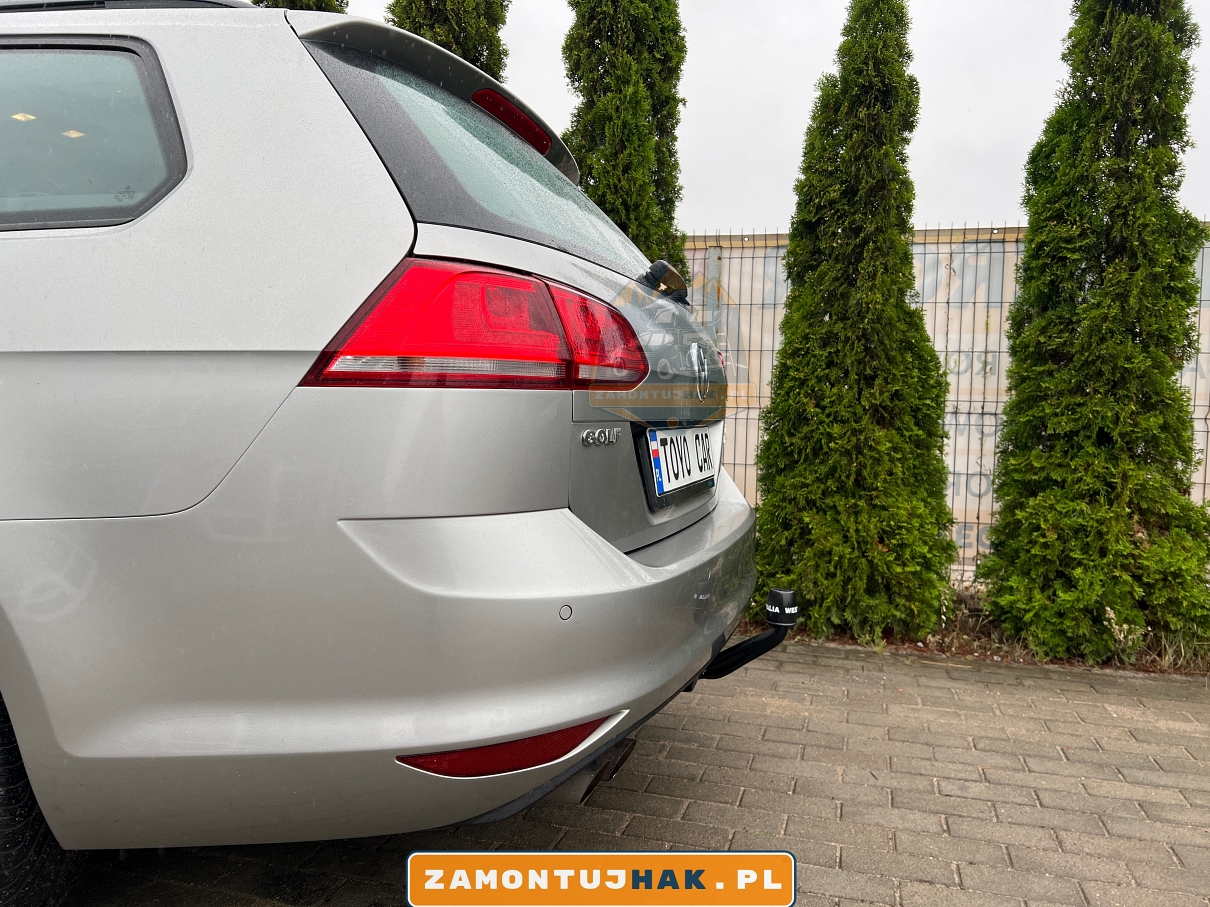 volkswagen golf vii z hakiem holowniczym westfalia a40v